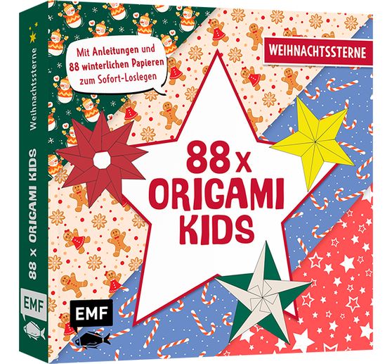 Buch "88 x Origami Kids - Weihnachtssterne"