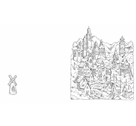 Book "Meine Ausmalwelt: Wald und Natur"
