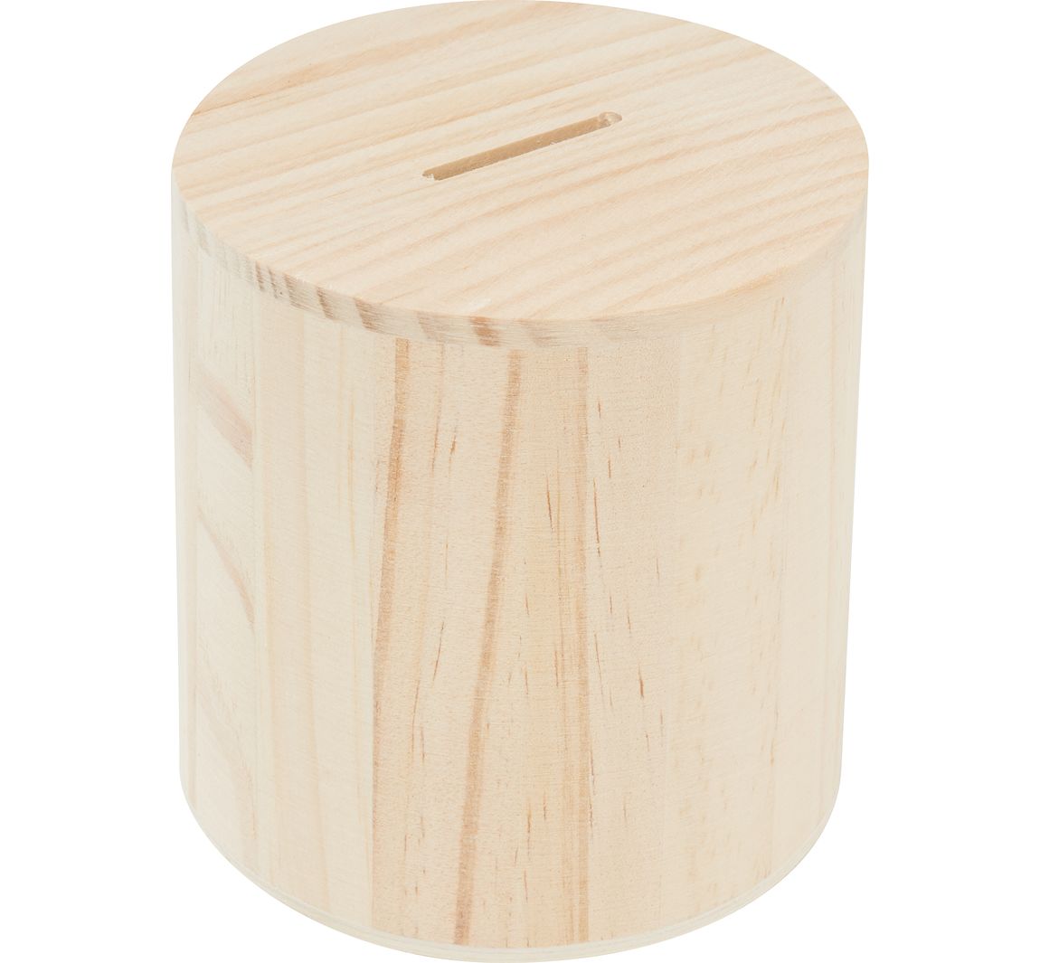 Holz-Spardose