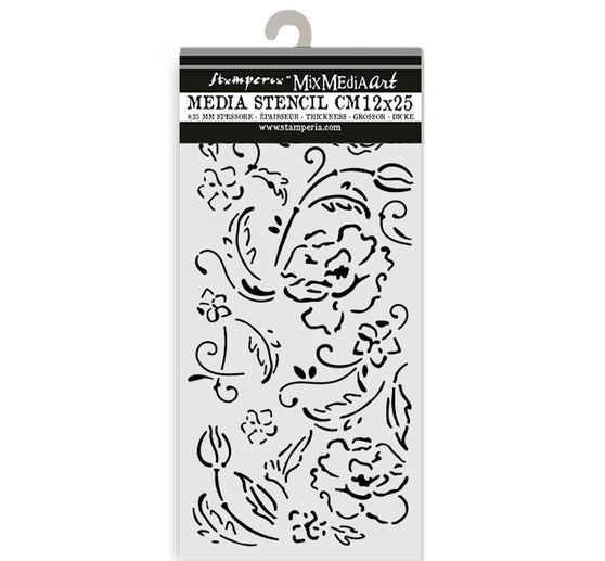 Stencil "Old Lace - Flowers"