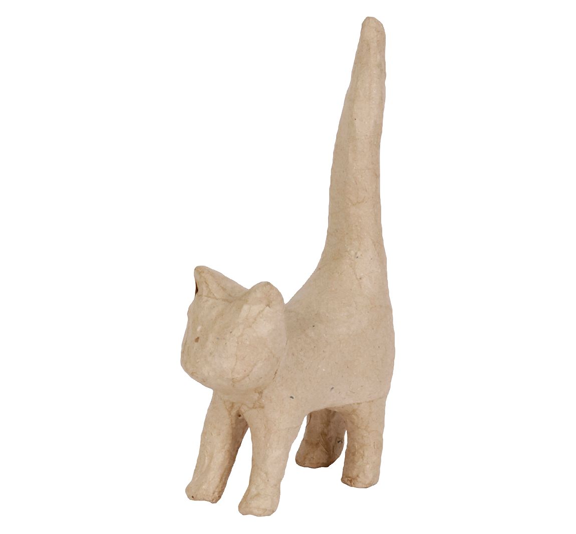 Katze, Pappmaché