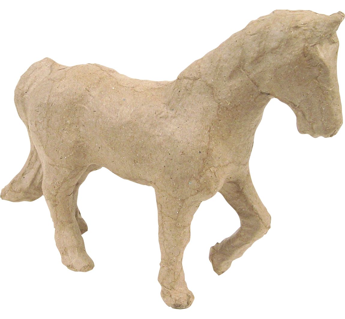 Pferd, Pappmaché