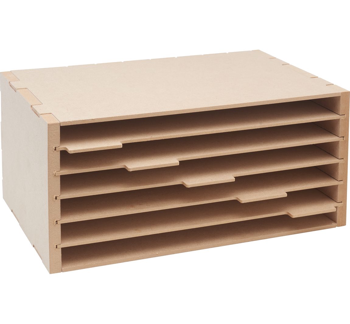 VBS Papier-Organizer "Flexio", DIN A4 mit Register, 6 Fächer