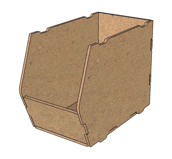Flexio "Open fronted storage box"