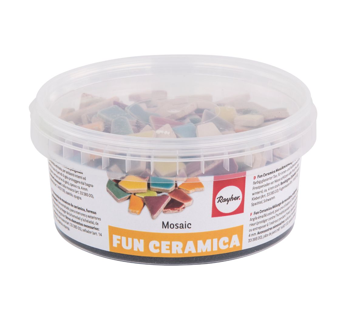 Fun Mosaik Ceramica "Regenbogenfarben"