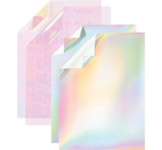 Papier- und Folienmix "Irisierend"
