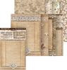 Motif straw silk backgrounds "Old Lace"