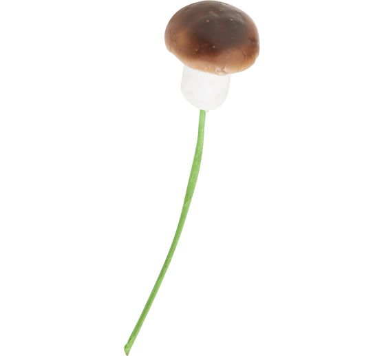 VBS Mushroom on wire, Brown