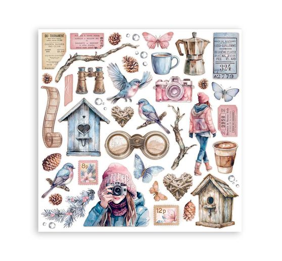 Scrapbook-Block "Dewdrops"