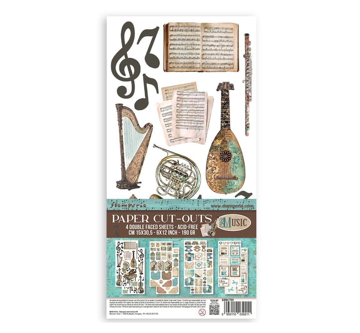 Paper Cut-Outs "Music"
