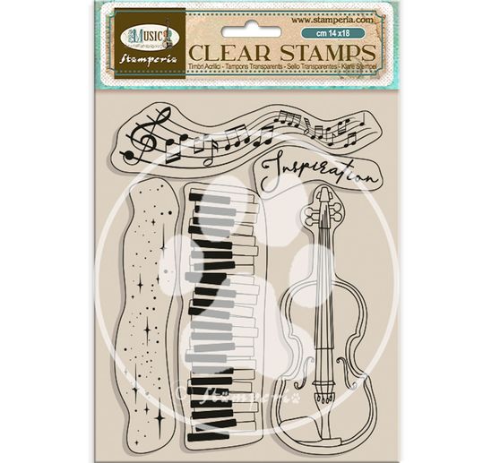 Clear-Stamps "Music"