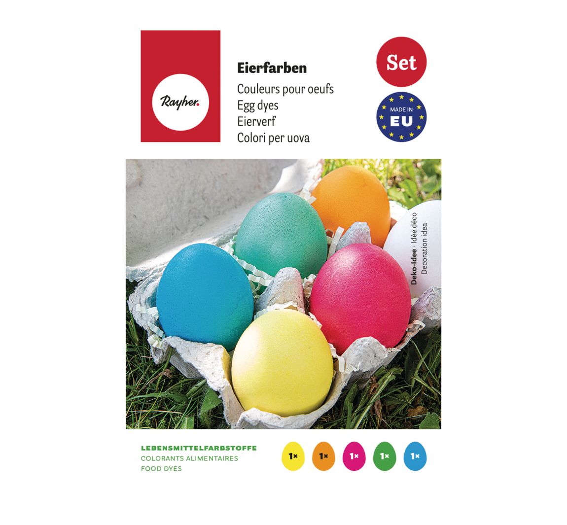 Eierfarben-Set mit 5 Farben