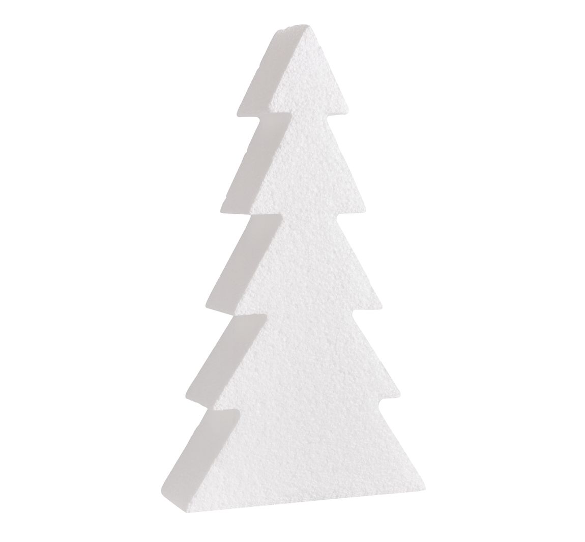 Styroporform "Tannenbaum" - 20 x 11 x 4 cm