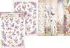 Motif straw silk assortment "Lavender"