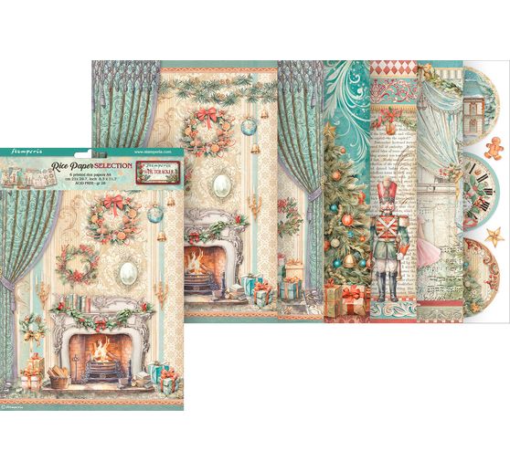 Motiv-Strohseiden Sortiment "The Nutcracker"
