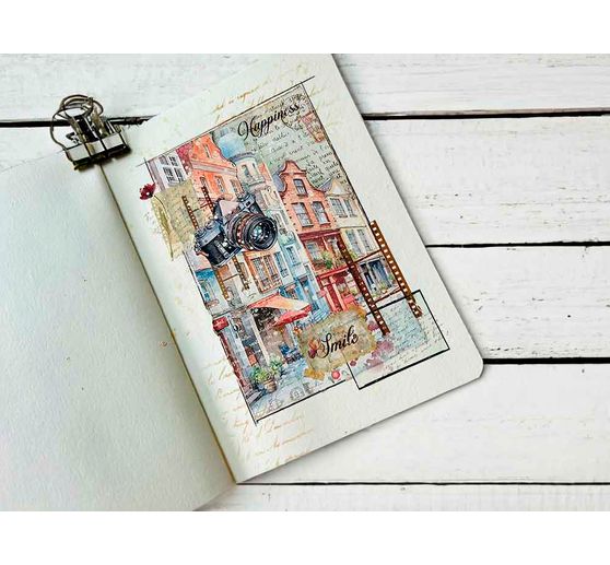 Rub On Transfer foil "Art of Travelling"