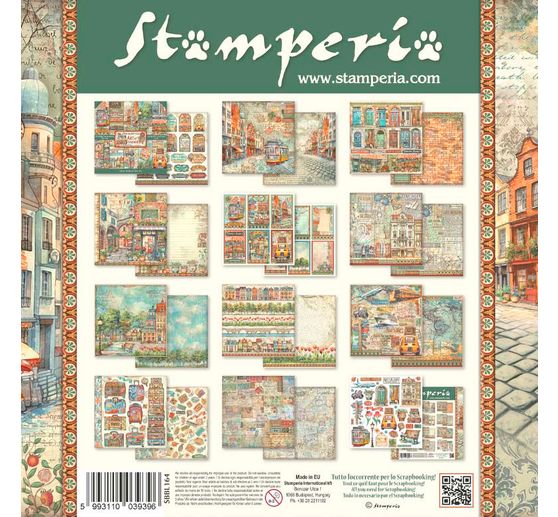 Scrapbook-Block "Art of Travelling"