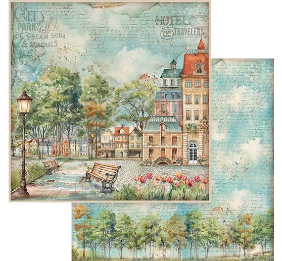 Scrapbook-Block "Art of Travelling"