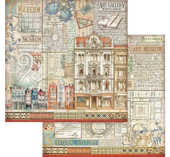 Scrapbook-Block "Art of Travelling"