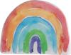 Wachsmotiv "Regenbogen"