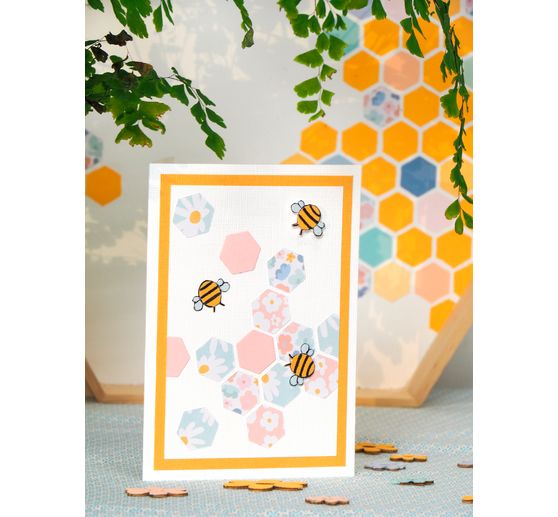 Scrapbook block "Sweet Garden"