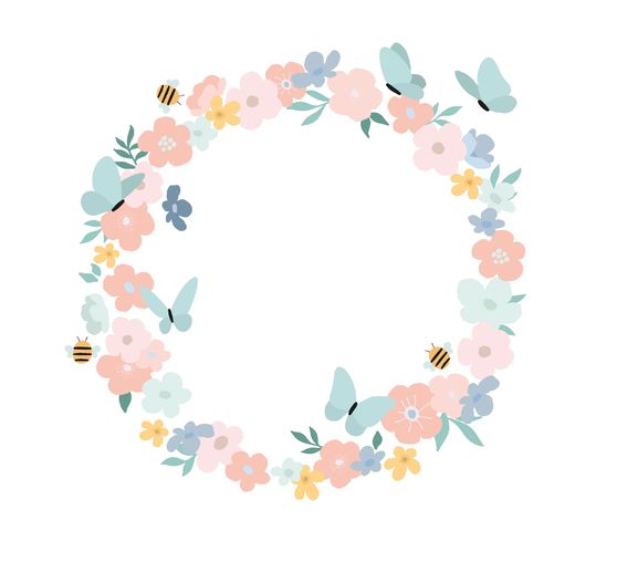 Scrapbook block "Sweet Garden"