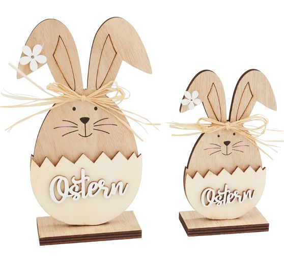 VBS Holz-Steckmotiv "Easter bunnies"