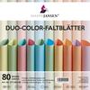 Faltblätter "Duo-Color", Pastell