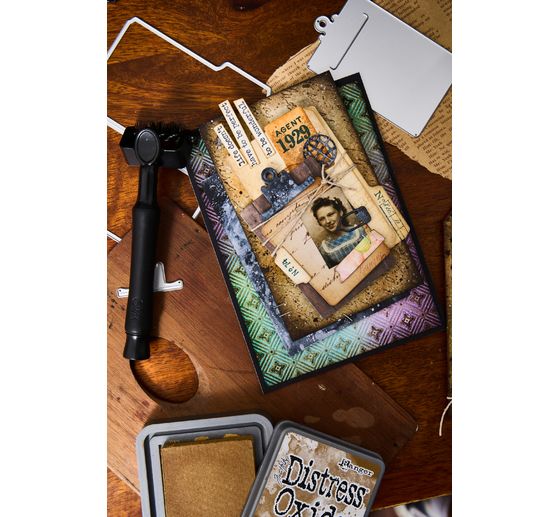 Sizzix Thinlits Stanzschablone "Vault Noteworthy by Tim Holtz"