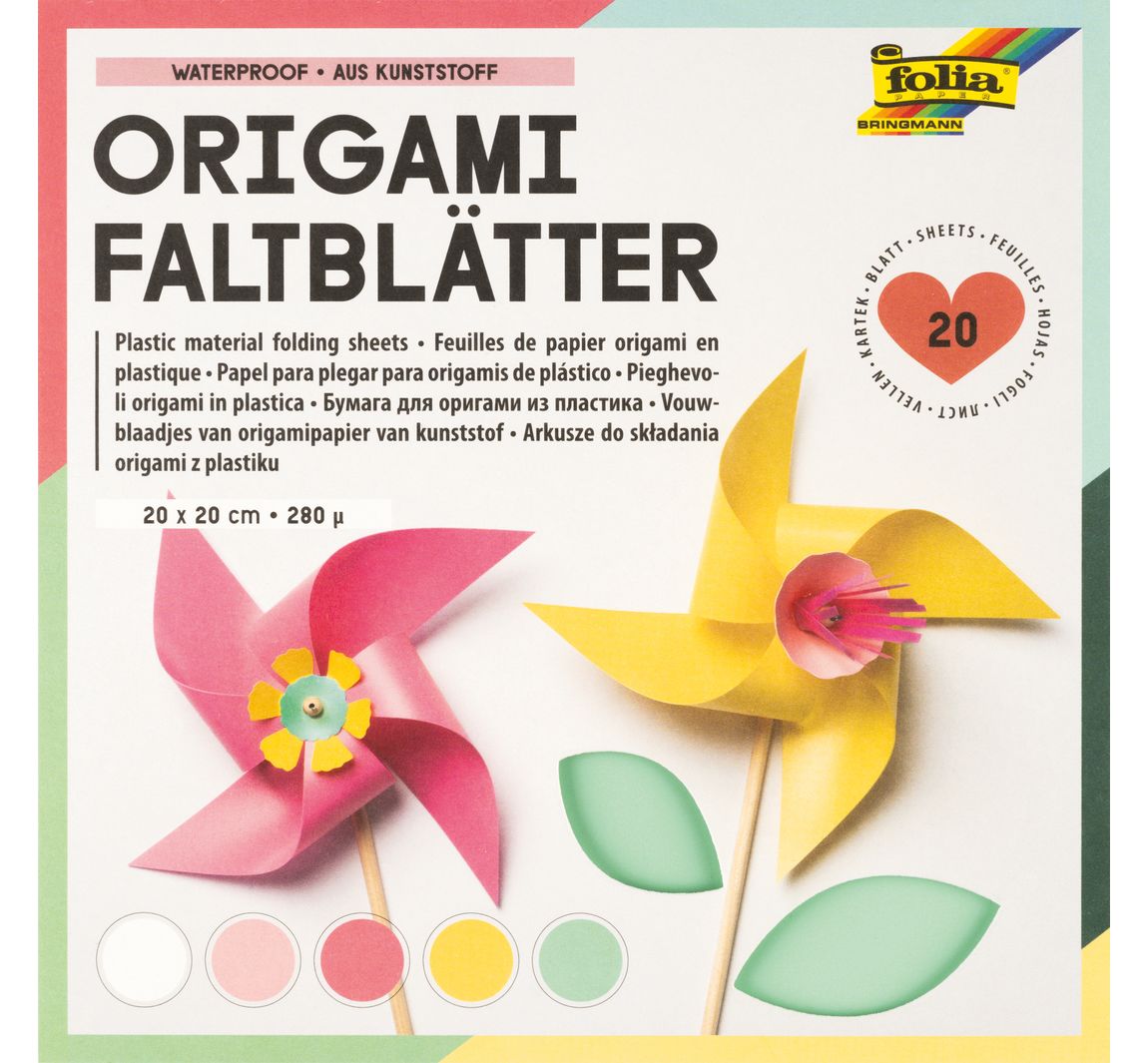 Origami Outdoor Faltblätter