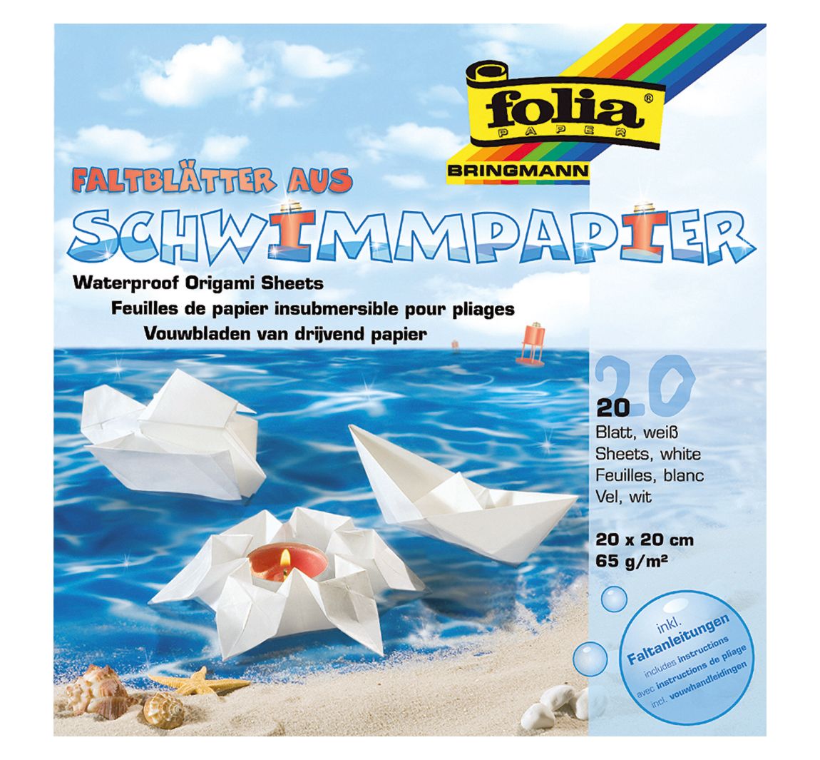 Origamipapier Wasserfest