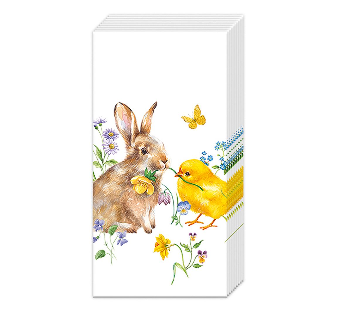 Papiertaschentücher "Hase & Küken"