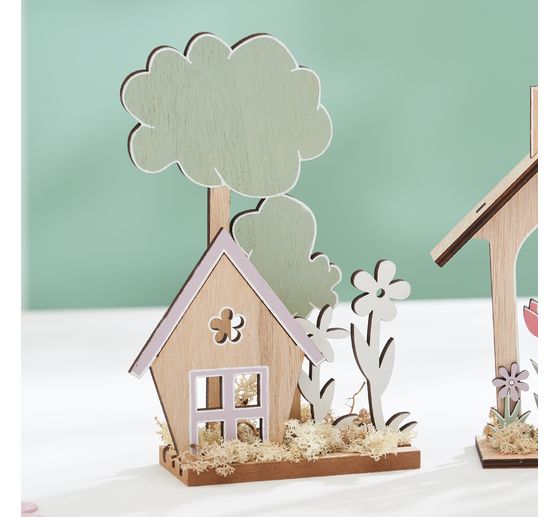 VBS Holz-Steckmotiv "Haus im Grünen"