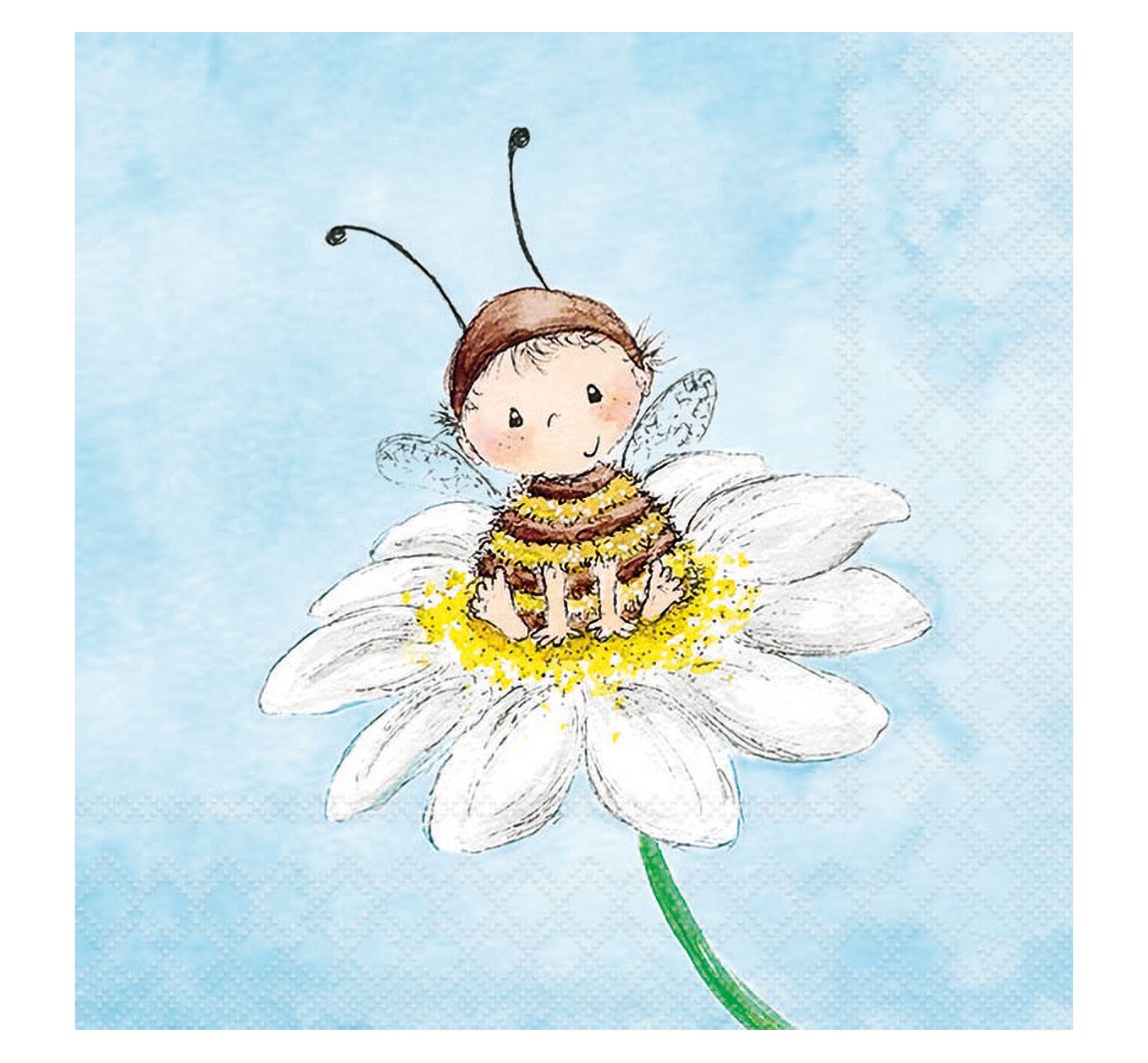 Serviette "Bee Child"