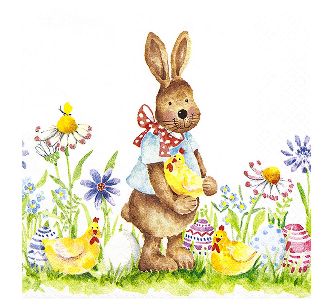 Serviette "Osterhase Max"