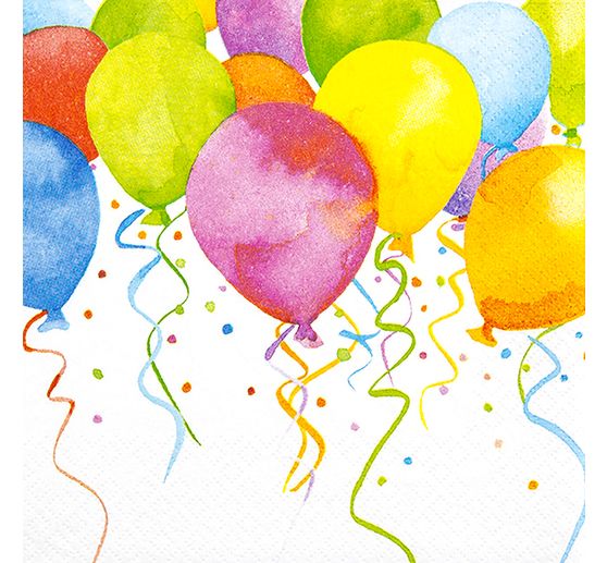 Serviette"Ballon Party"