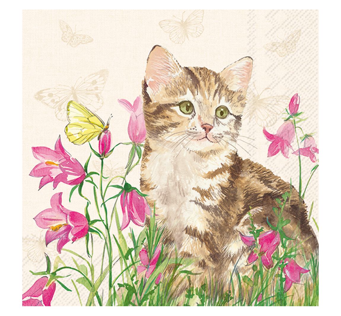 Serviette "Katze Minka"