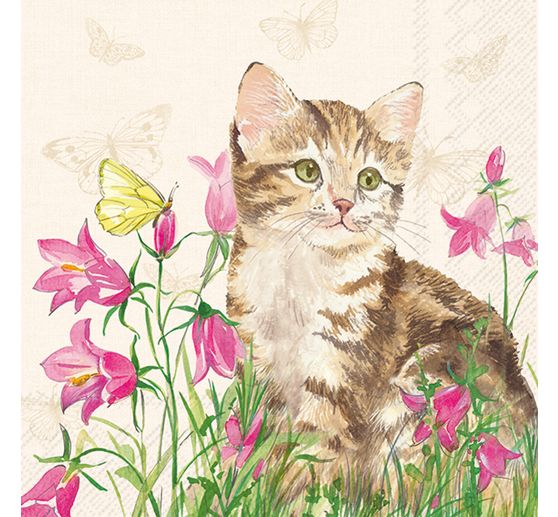 Serviette "Katze Minka"