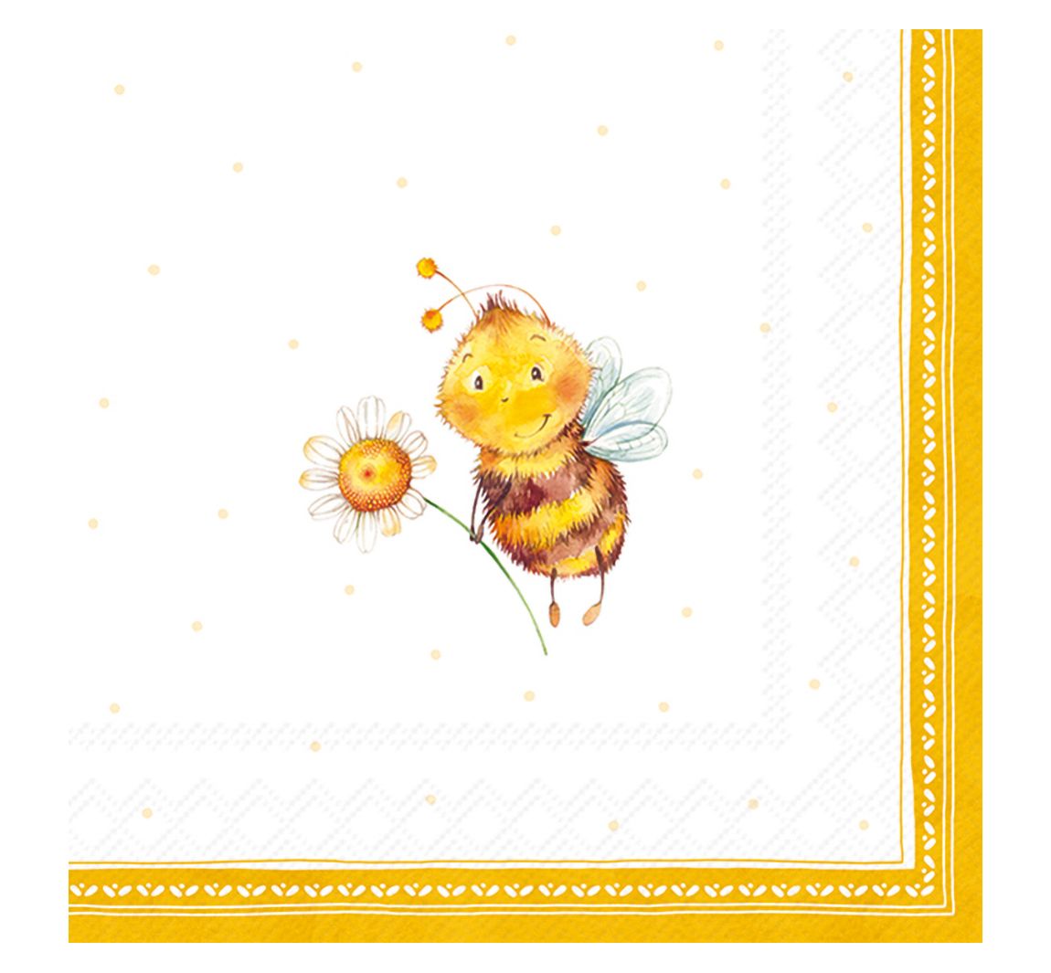 Serviette "Mr. & Mrs. Bee"