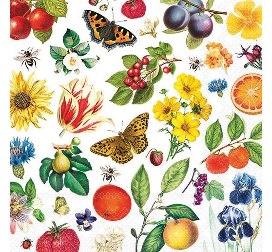 Serviette "Colourful Year"