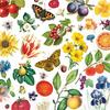 Serviette "Colourful Year"