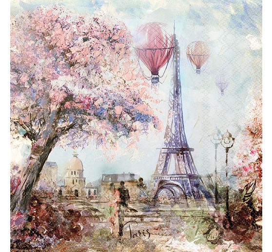 Napkin "Paris Art"