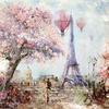 Serviette "Paris Art"