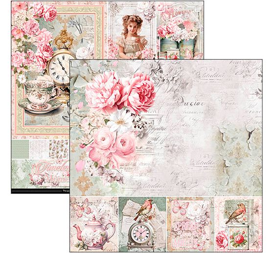 Scrapbook-Papier "Timeless Moments"