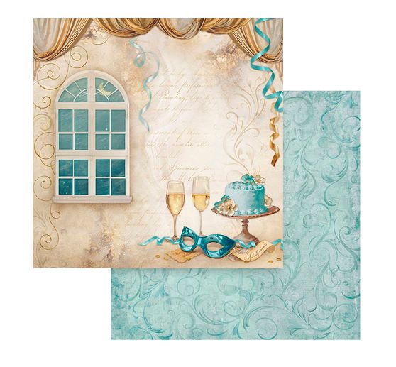 Scrapbook-Block "Masquerade"