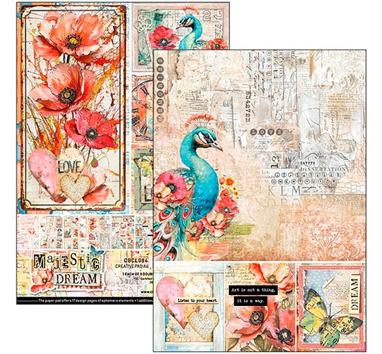 Papier-Set "Majestic Dream"