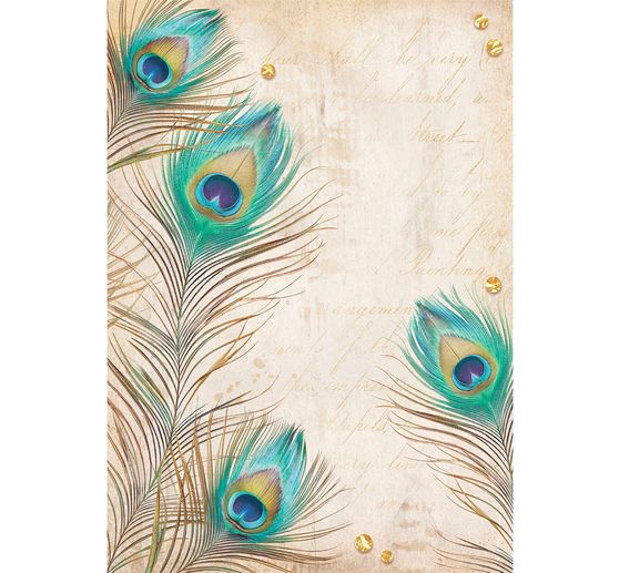 Motiv-Strohseide Backgrounds "Masquerade"
