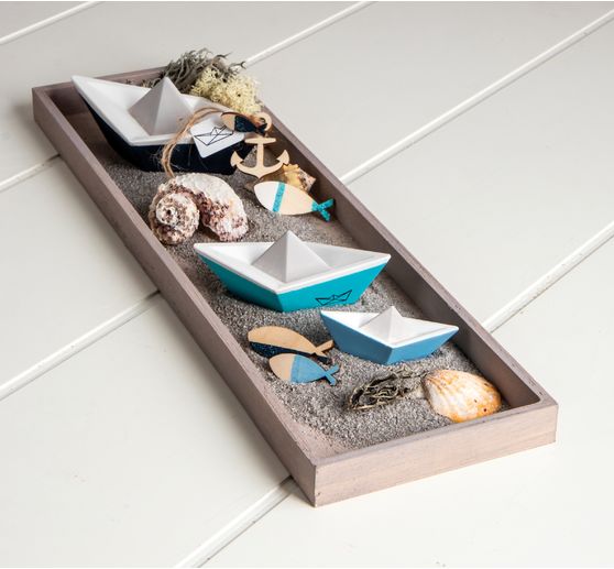 Silikon Gießform "Origami Boote"
