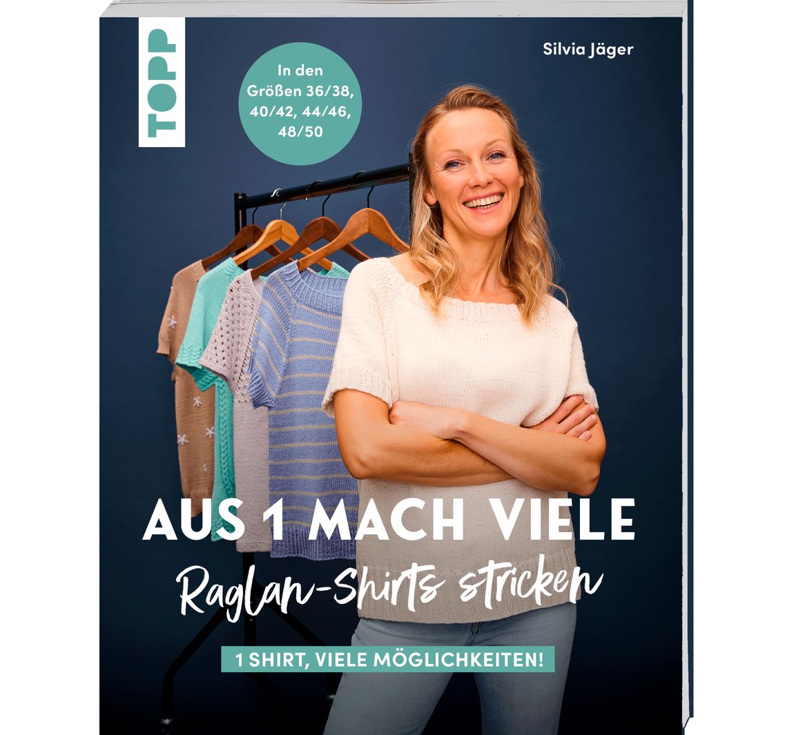 Buch Aus 1 mach viele. Raglan-Shirts stricken