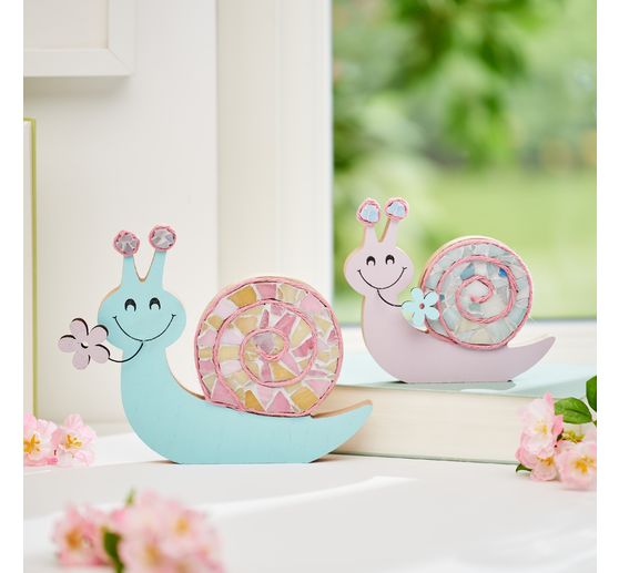 VBS Schnecken "Sunny und Flower"